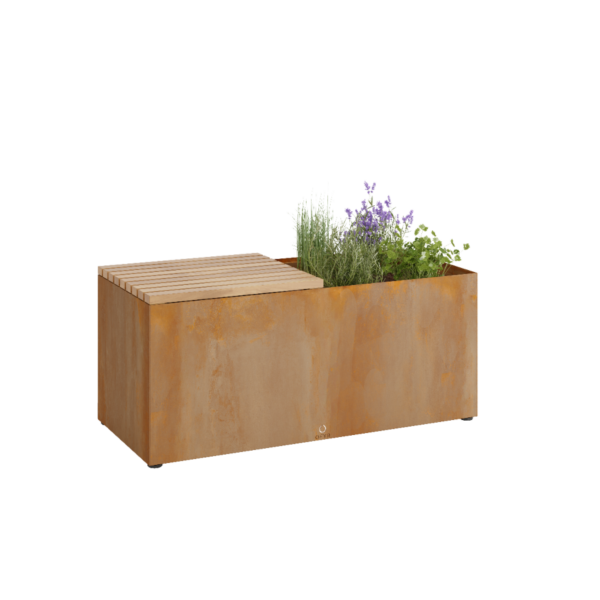 Herb Bench Corten