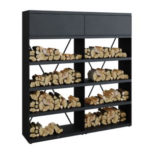 Wood Storage 200 Black
