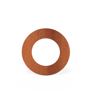 ROSETTE RONDE CORTEN