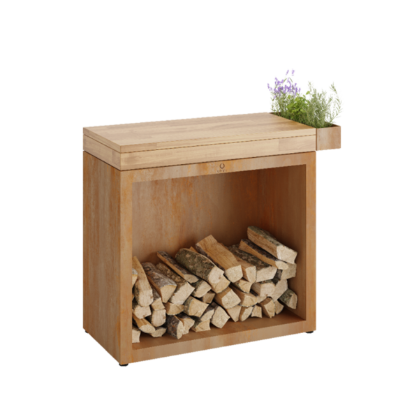 Butcher Block Corten 90 Teakwood
