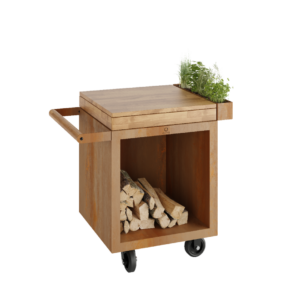 Mise en Place Corten 65 Teakwood
