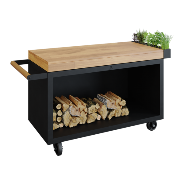 Mise en Place Black 135 Teakwood